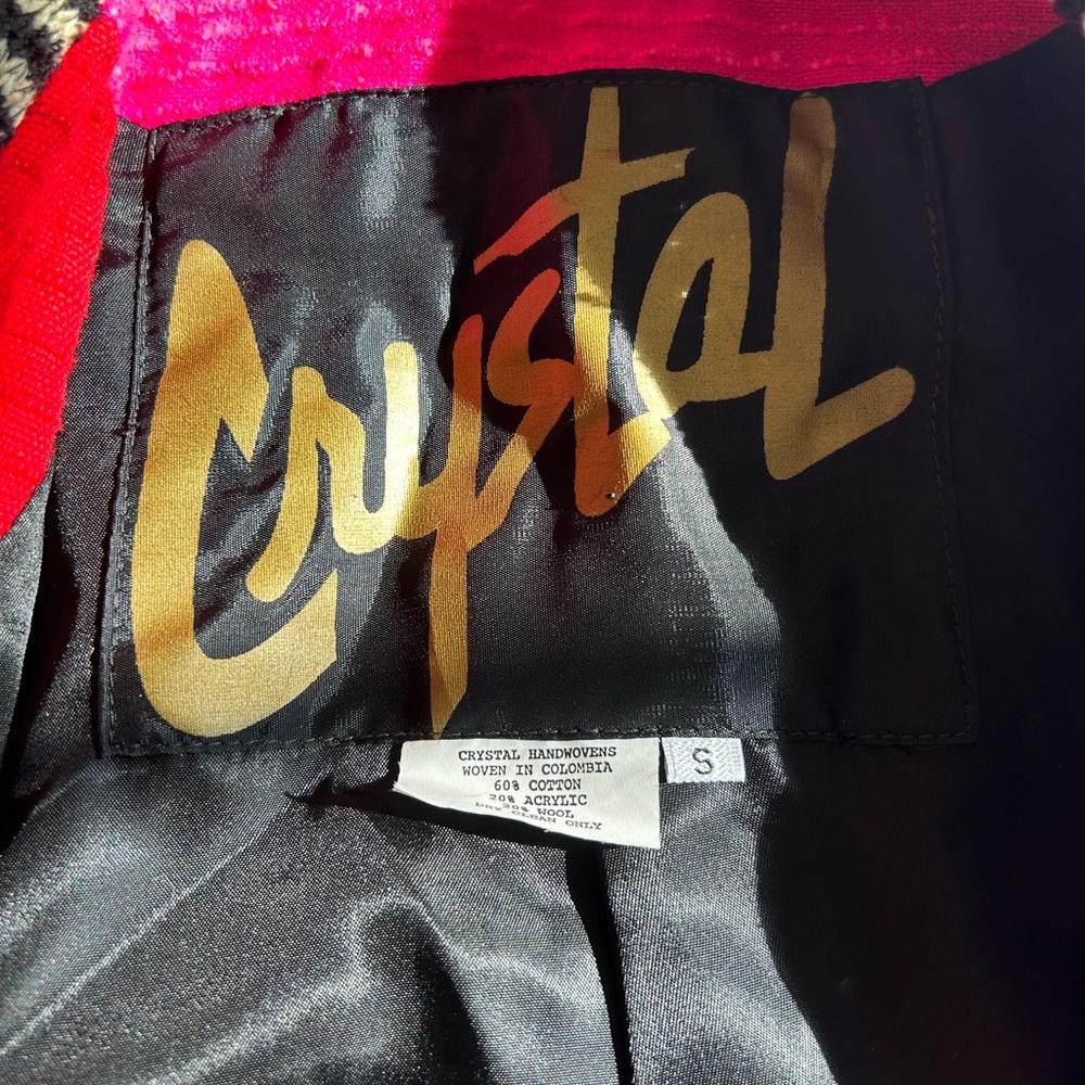 Crystal Patchwork Jacket. Handwoven. “Wearable Ar… - image 2